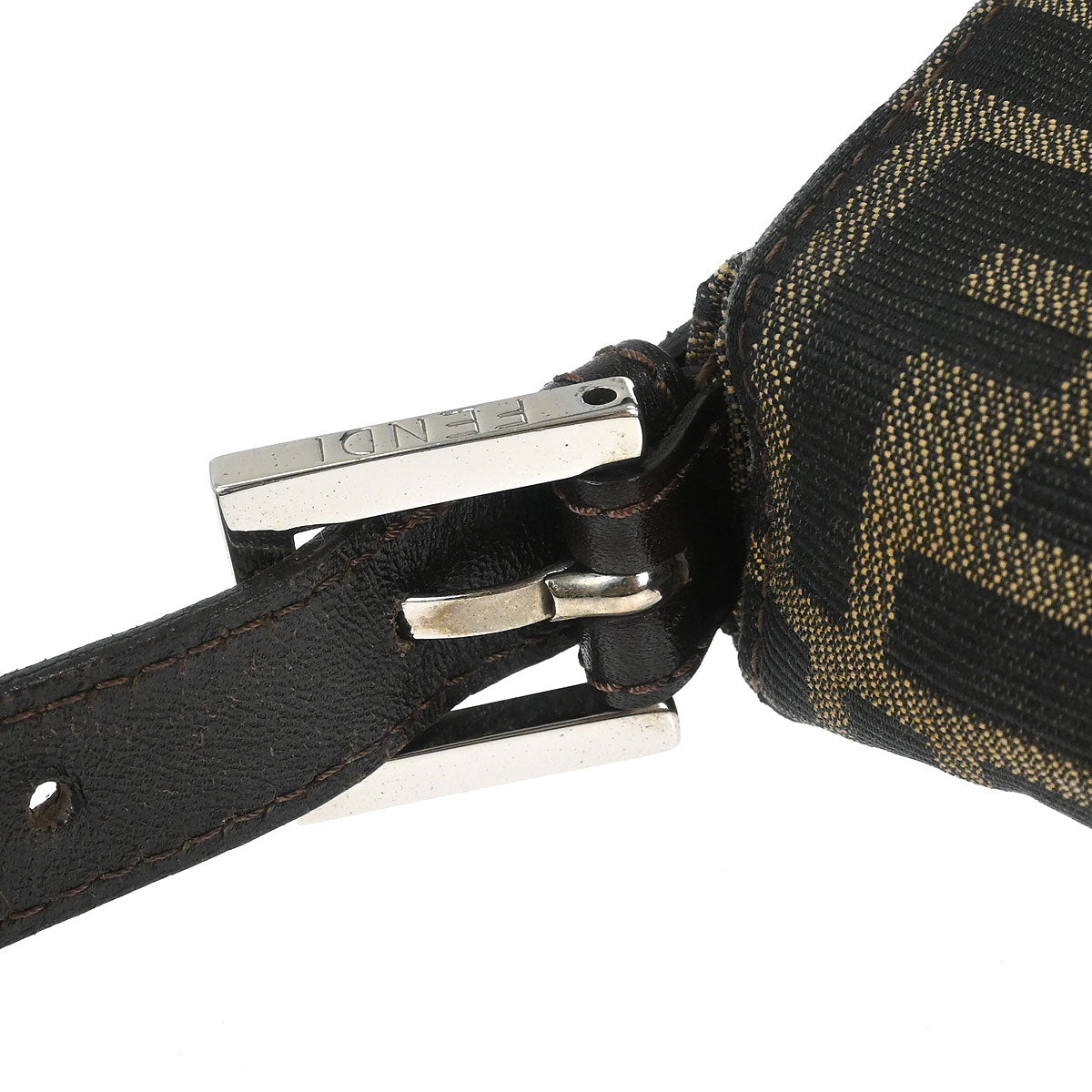 Fendi Brown Zucca Baguette Handbag