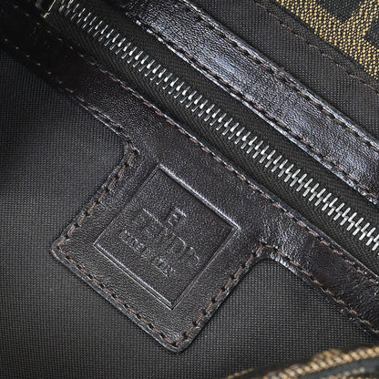 Fendi Brown Zucca Baguette Handbag