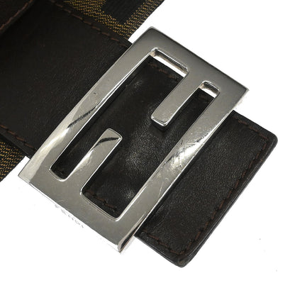 Fendi Brown Zucca Baguette Handbag