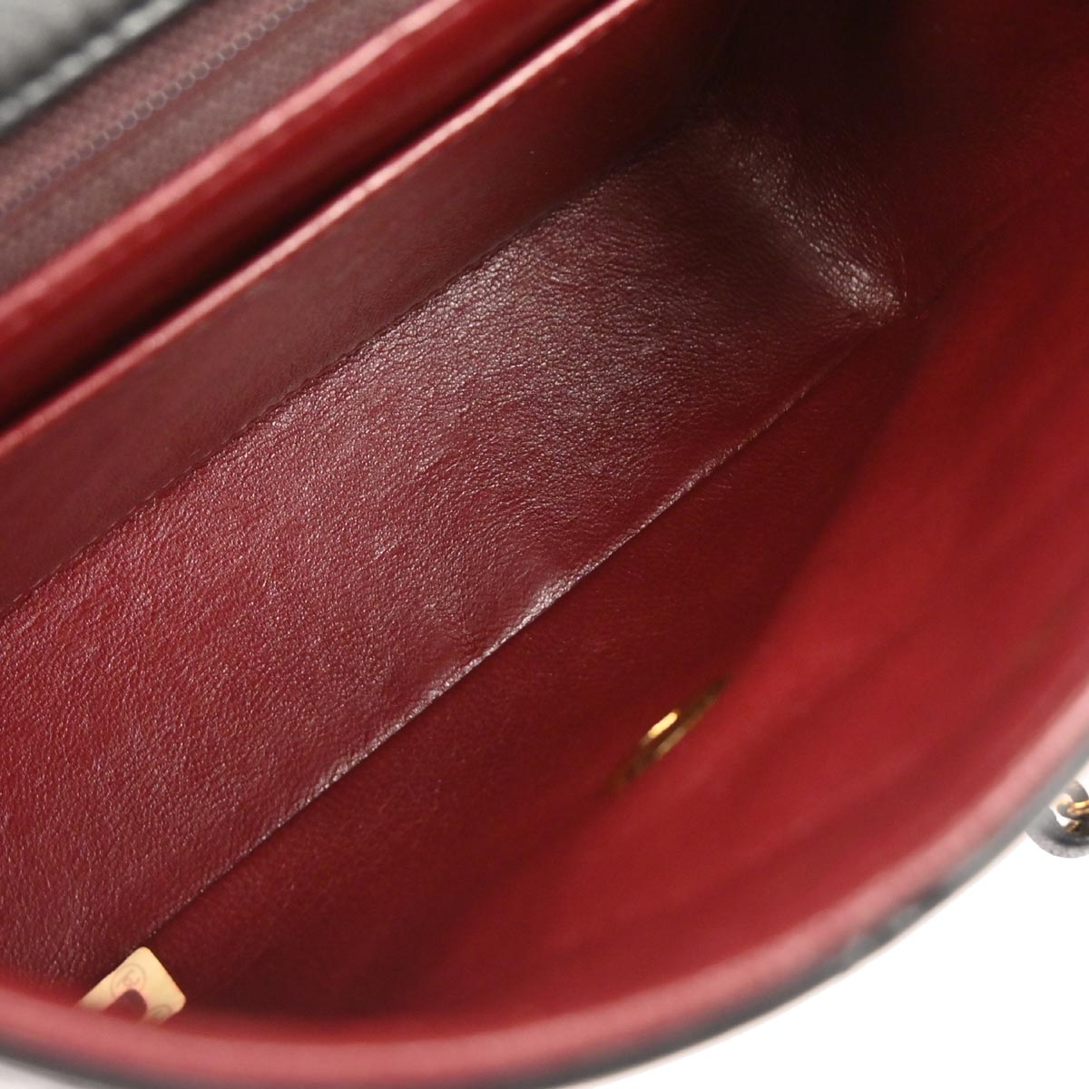 Chanel 1989-1991 Black Lambskin Mini Classic Square Flap Shoulder Bag 17