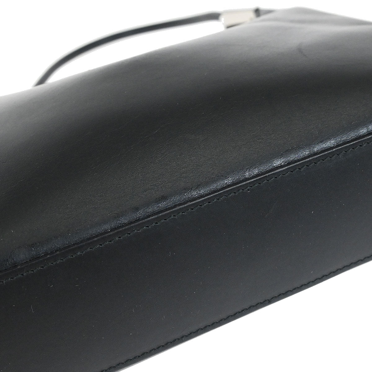 Gucci Black Leather Hobo Handbag