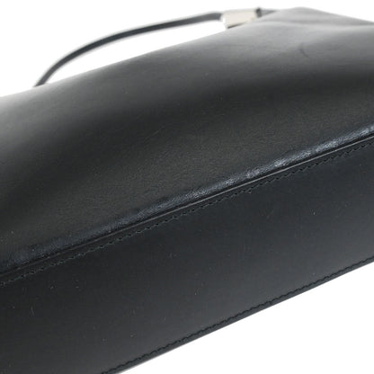 Gucci Black Leather Hobo Handbag