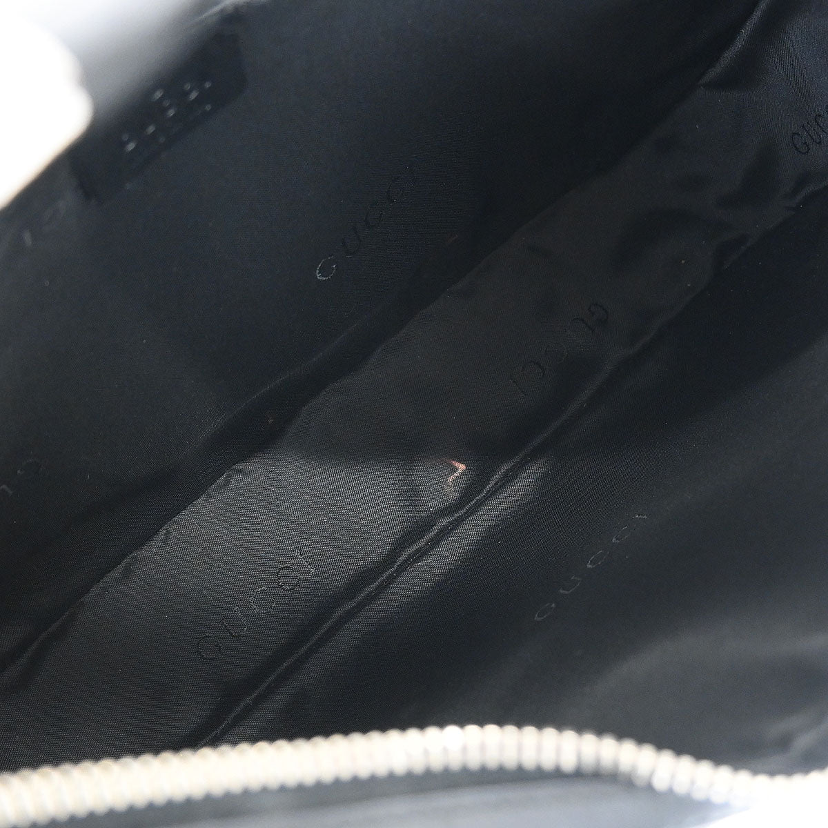 Gucci Black Leather Hobo Handbag