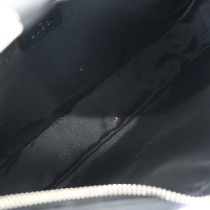 Gucci Black Leather Hobo Handbag