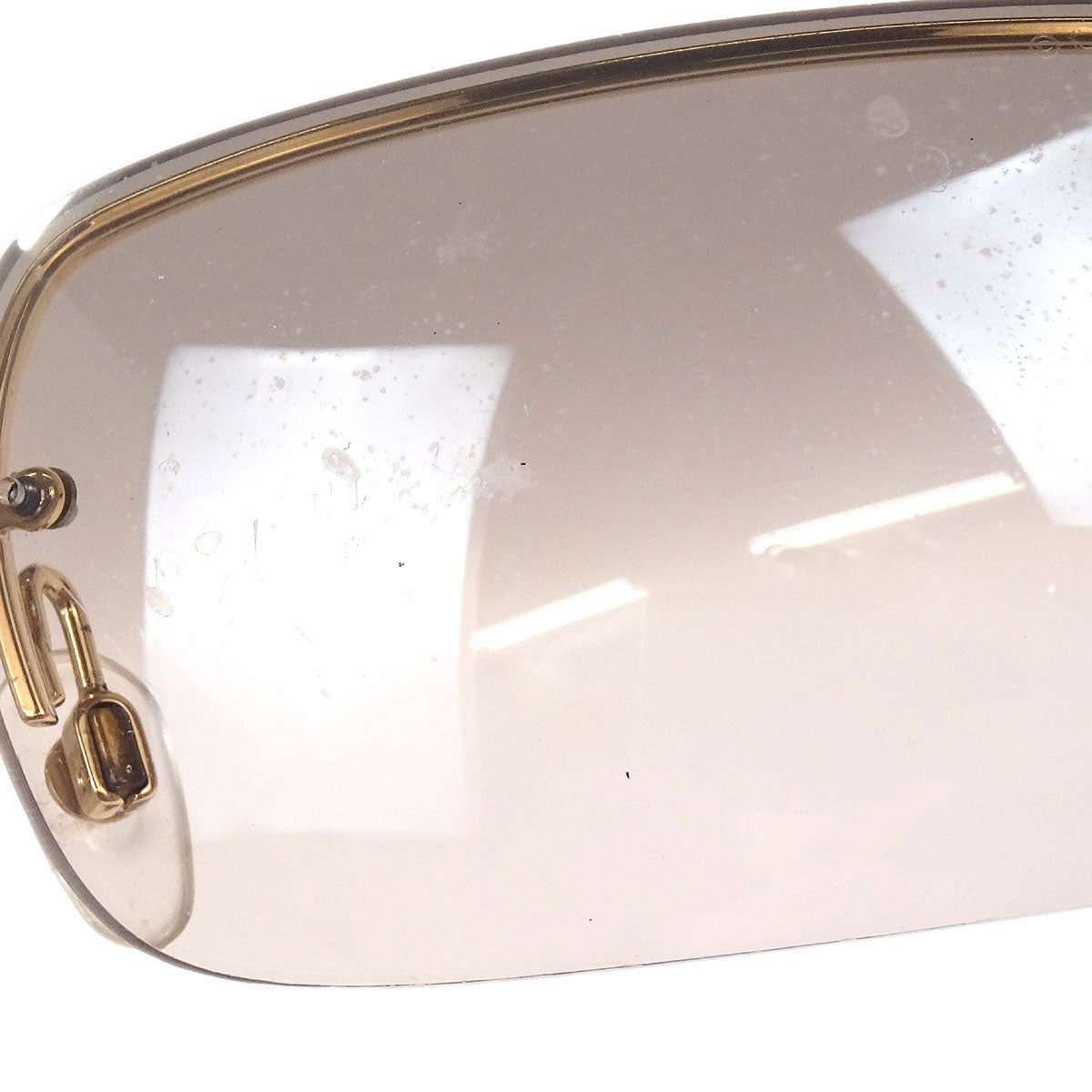 Chanel Sunglasses Eyewear Brown Rhinestone Small Good