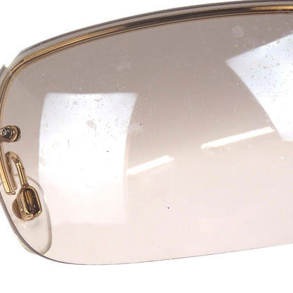 Chanel Sunglasses Eyewear Brown Rhinestone Small Good