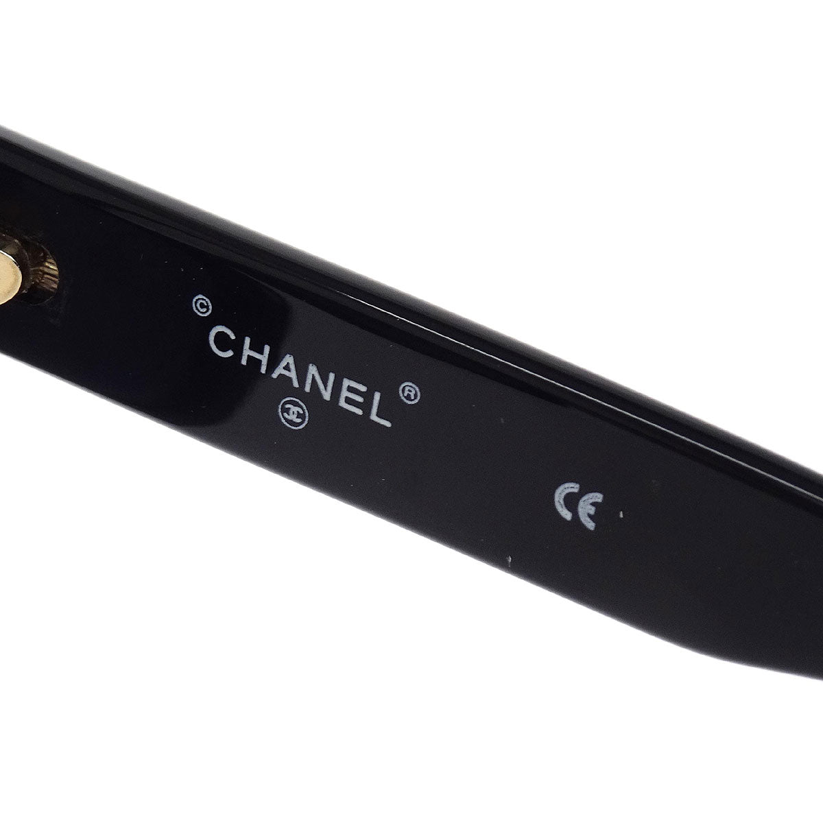 Chanel Sunglasses Eyewear Black Small Good