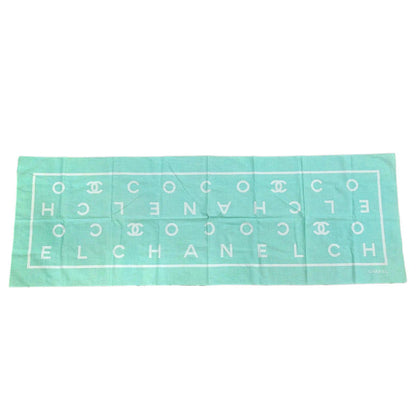 Chanel Light Blue Scarf Small Good