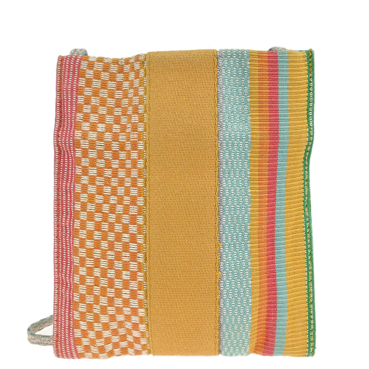 Hermes Yellow Cotton NY Madison Limited Onimaitou Shoulder Bag Pochette