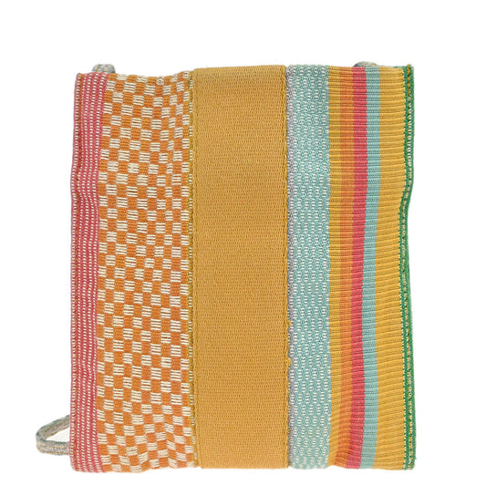 Hermes Yellow Cotton NY Madison Limited Onimaitou Shoulder Bag Pochette