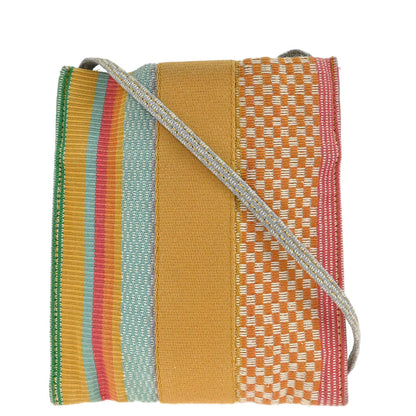 Hermes Yellow Cotton NY Madison Limited Onimaitou Shoulder Bag Pochette