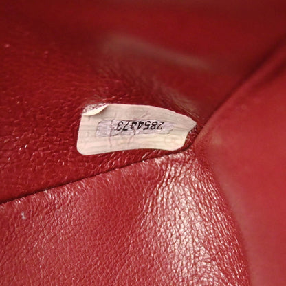 Chanel 1991-1994 Black Lambskin Small Classic Double Flap Shoulder Bag