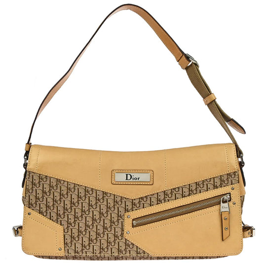 Christian Dior Beige Trotter Handbag