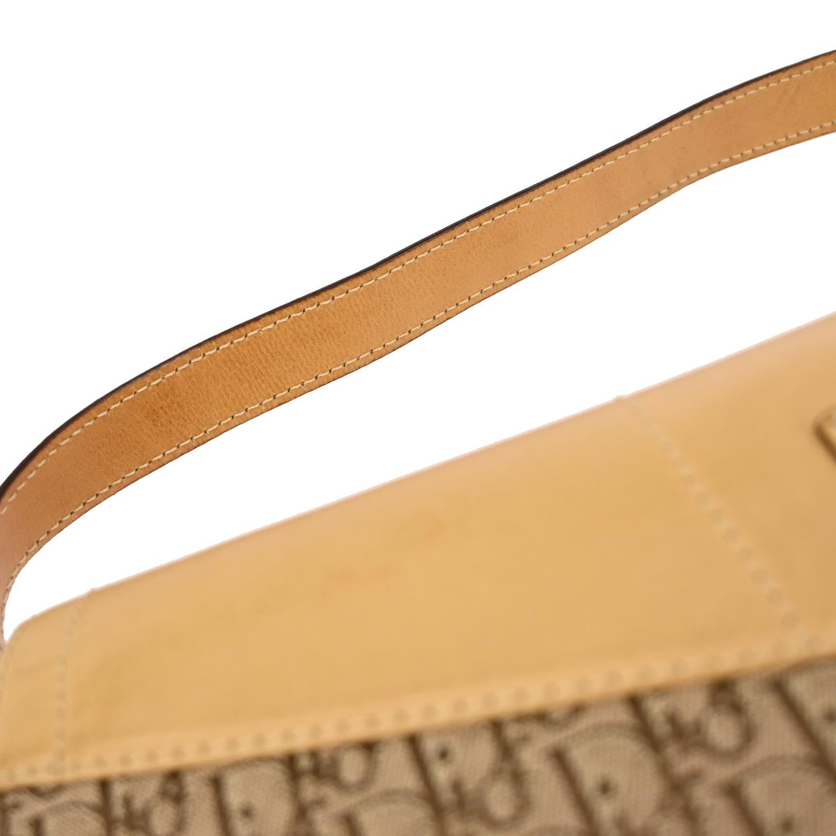 Christian Dior Beige Trotter Handbag