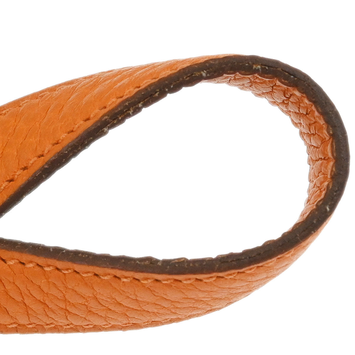 Hermes Orange Taurillon Clemence Evelyne TPM Shoulder Bag