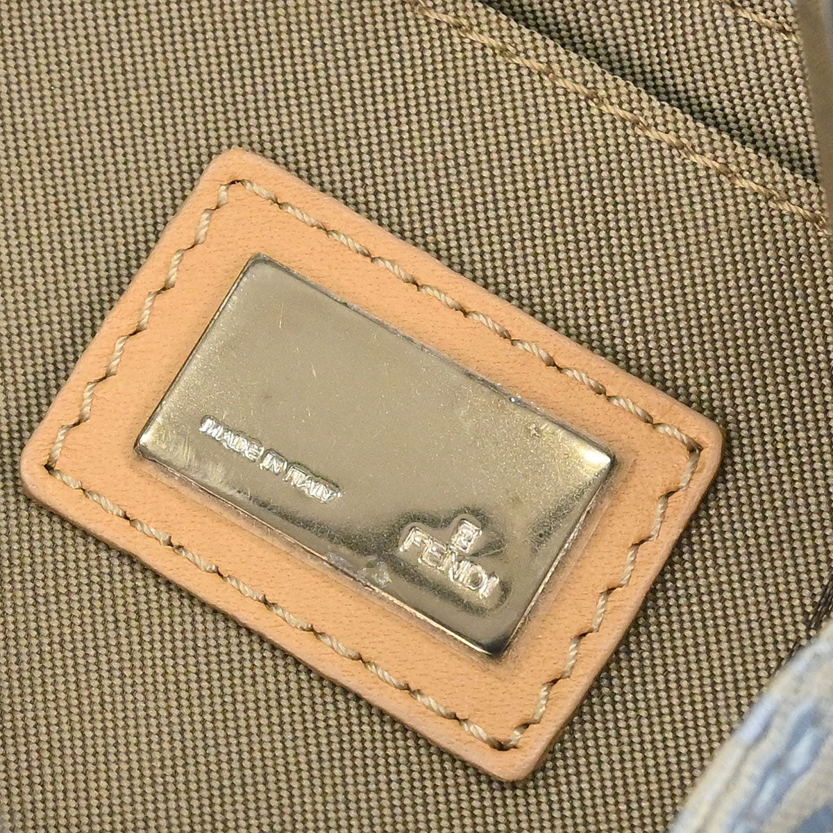 Fendi Light Blue Zucchino Handbag