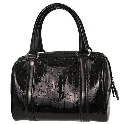 Christian Dior Black Patent leather Trotter Handbag