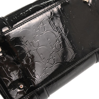 Christian Dior Black Patent leather Trotter Handbag