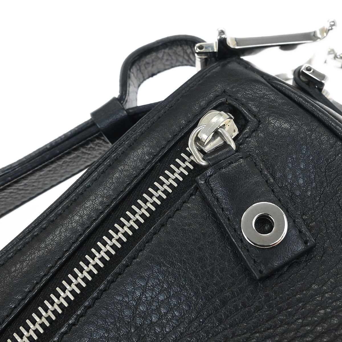 Christian Dior 2004 Black Leather Handbag