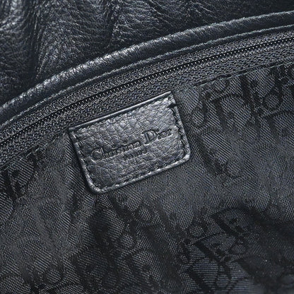 Christian Dior 2004 Black Leather Handbag