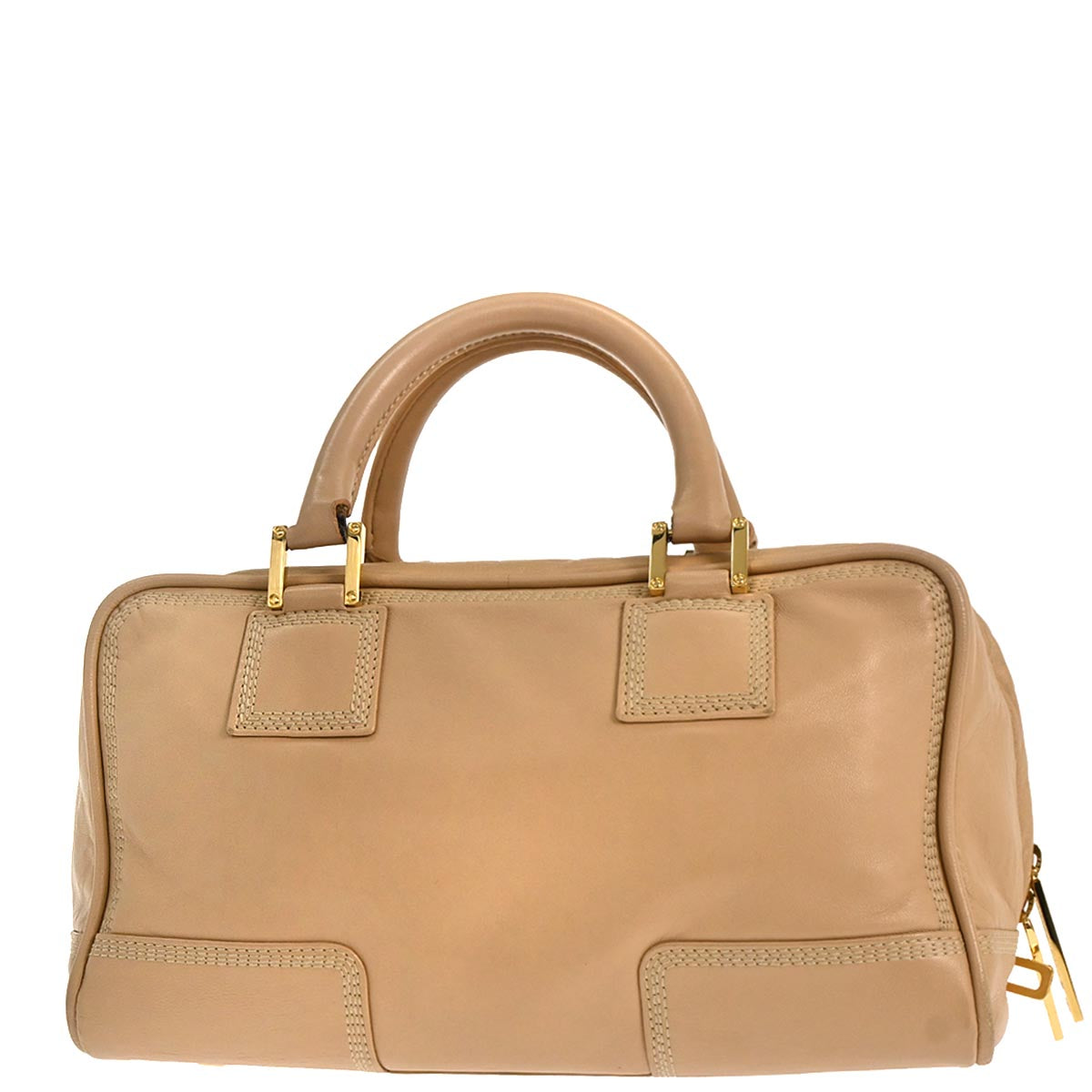 Loewe Beige Nappa Leather Amazona 28 Handbag