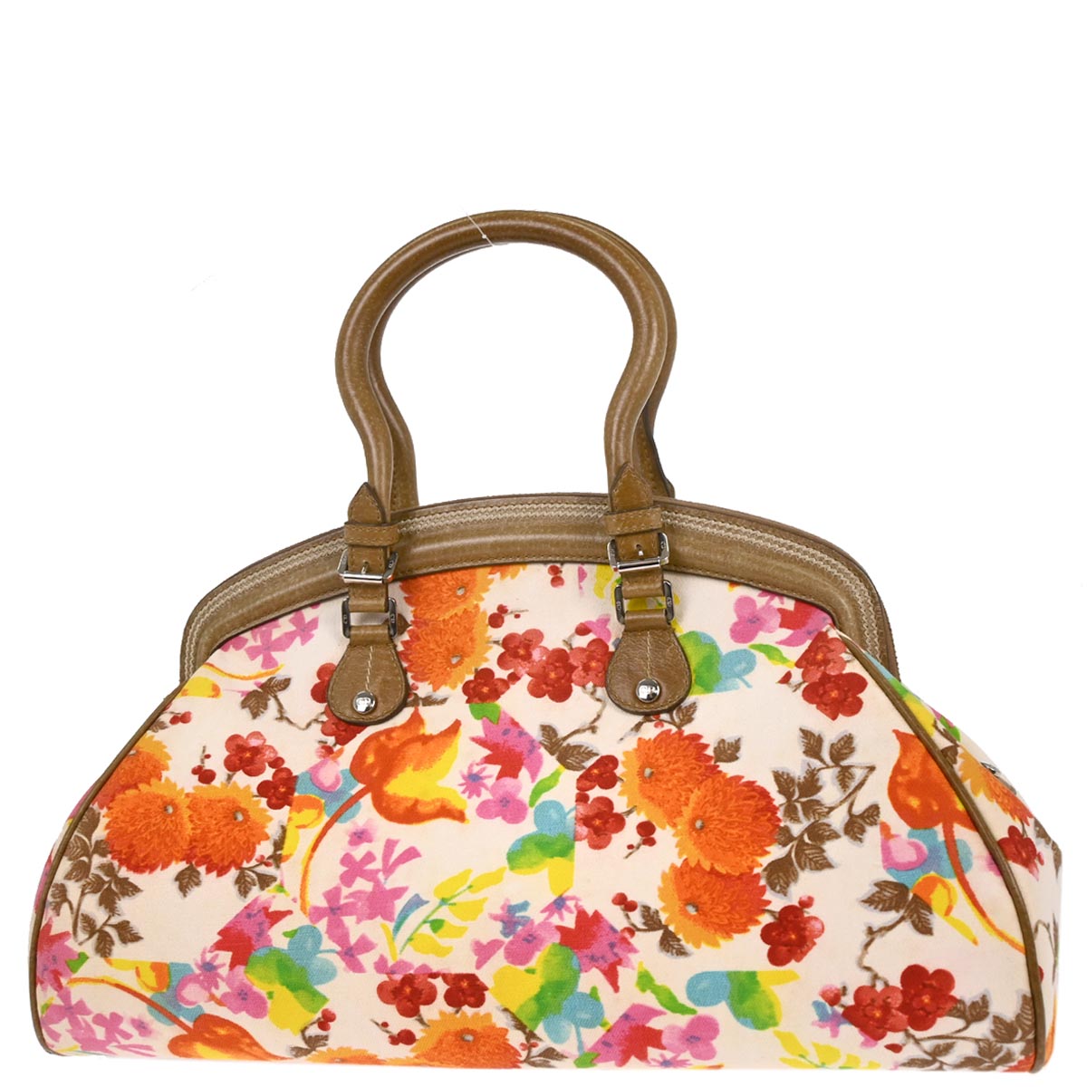 Christian Dior Floral Print Detective Handbag