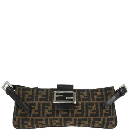 Fendi Brown Zucca Shoulder Bag