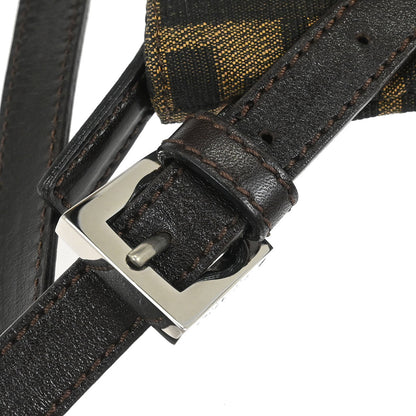 Fendi Brown Zucca Shoulder Bag