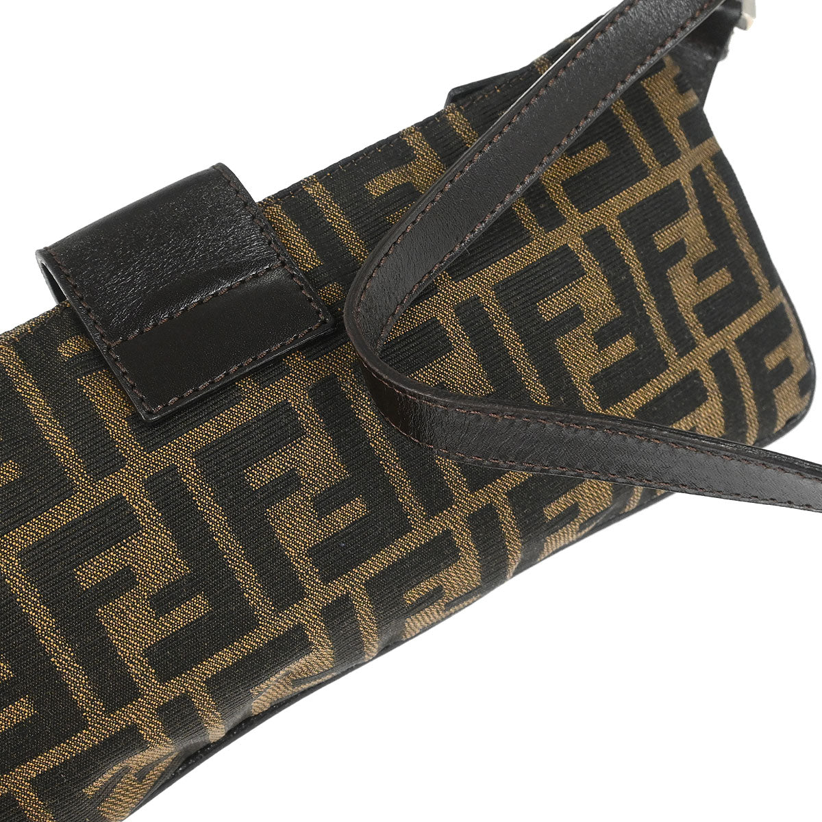 Fendi Brown Zucca Shoulder Bag