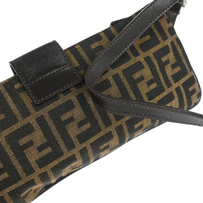 Fendi Brown Zucca Shoulder Bag