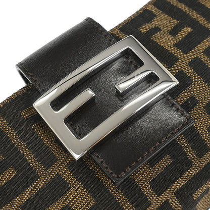 Fendi Brown Zucca Shoulder Bag