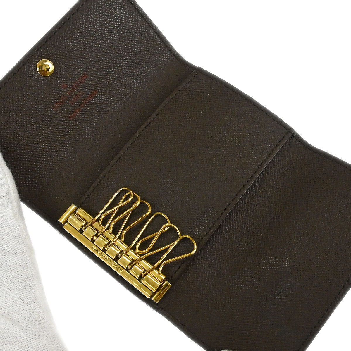 Louis Vuitton 2011 Damier Multicles 6 Key Case N62630 Small Good