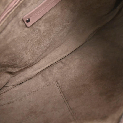 Bottega Veneta Pink Lambskin Intrecciato Hobo Bag