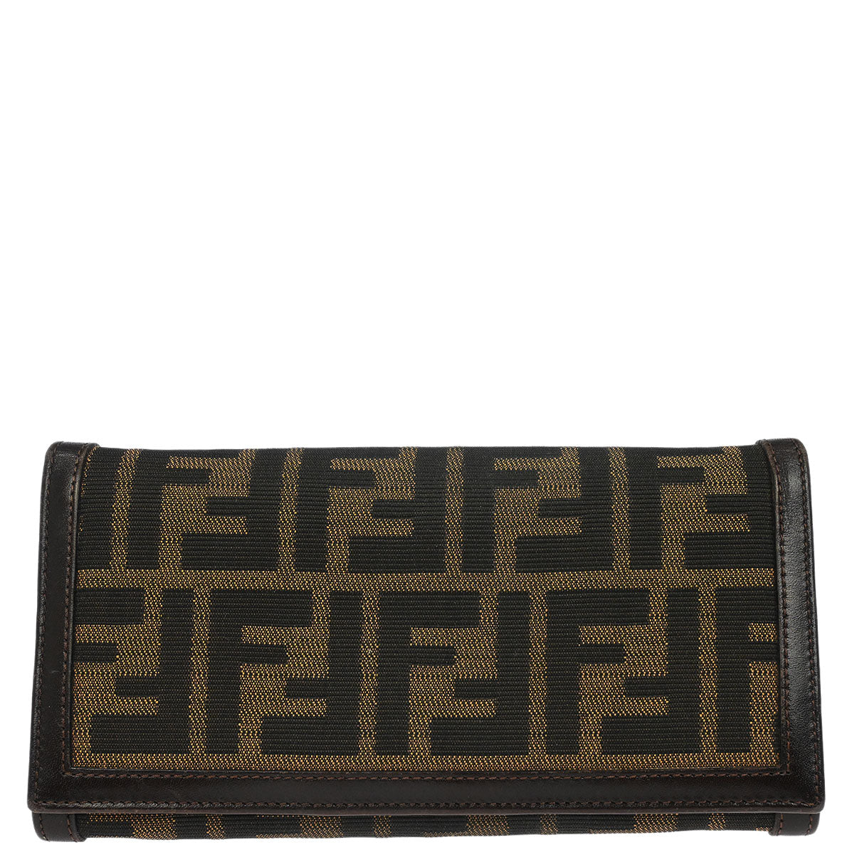 Fendi Brown Zucca Wallet