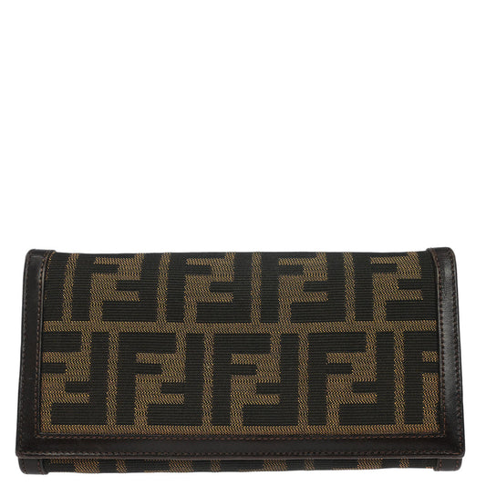 Fendi Brown Zucca Wallet