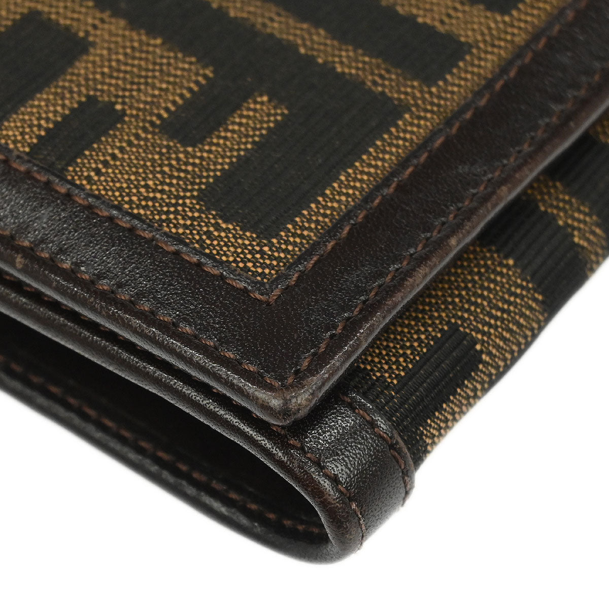 Fendi Brown Zucca Wallet