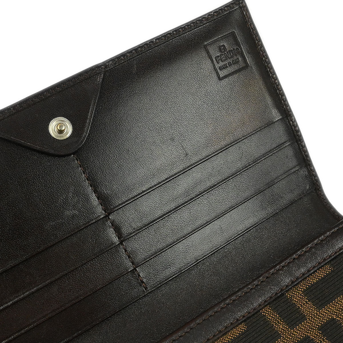 Fendi Brown Zucca Wallet