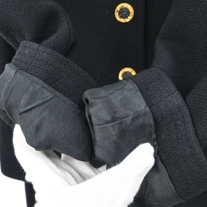 Chanel Setup Suit Jacket Skirt Black #38