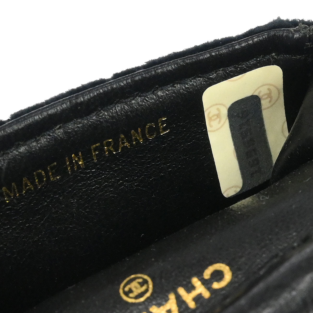 Chanel Black Velvet Micro Classic Flap Shoulder Bag Pochette