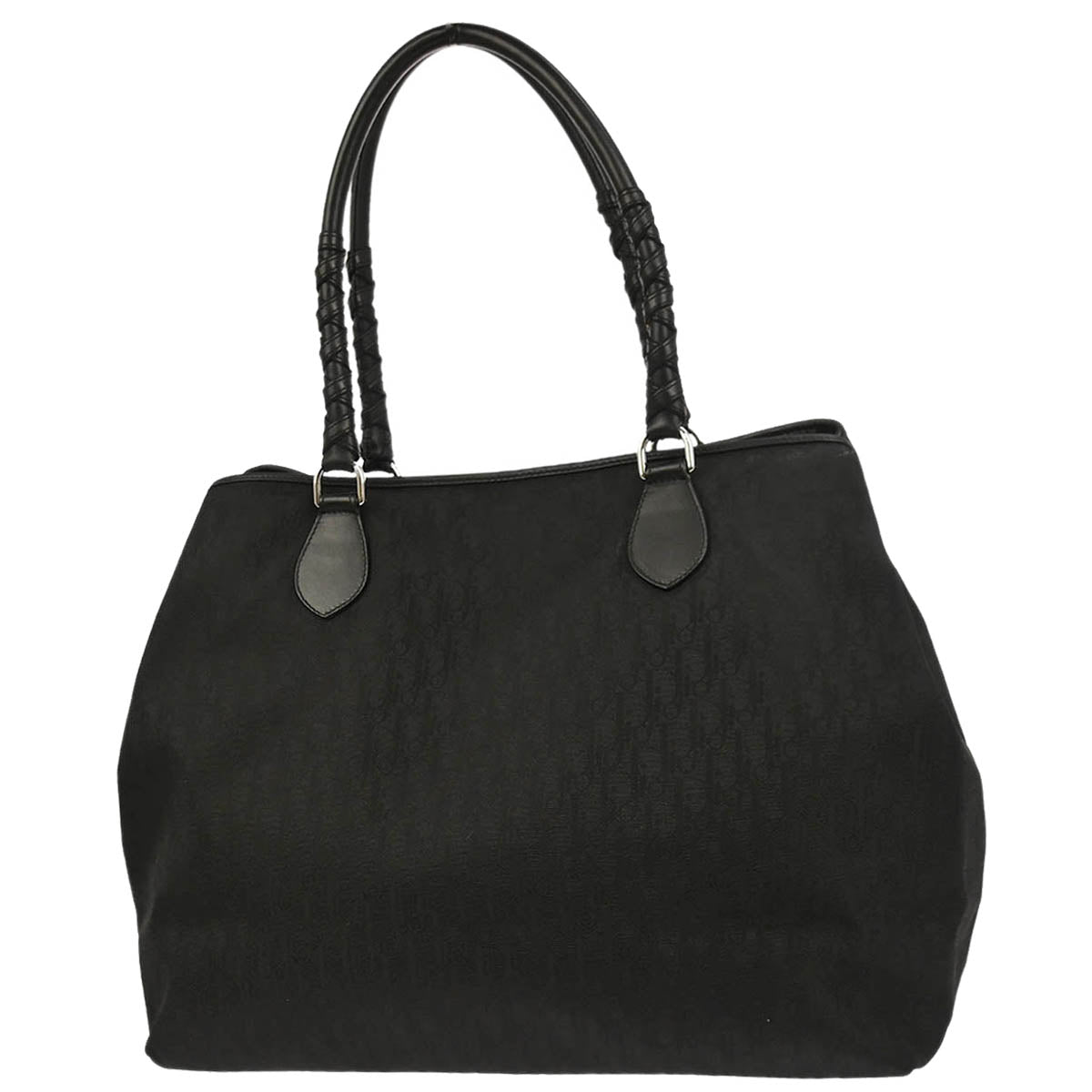Christian Dior Black Nylon Trotter Lovely Tote Handbag