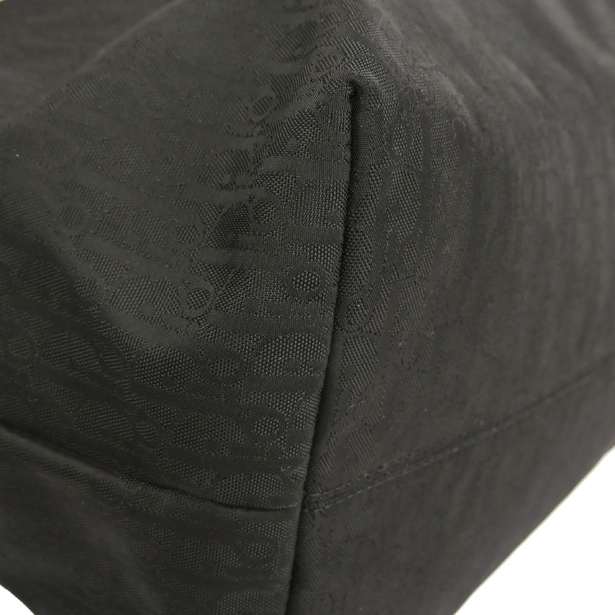 Christian Dior Black Nylon Trotter Lovely Tote Handbag