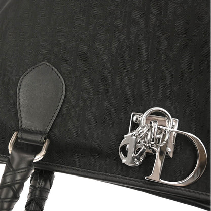 Christian Dior Black Nylon Trotter Lovely Tote Handbag