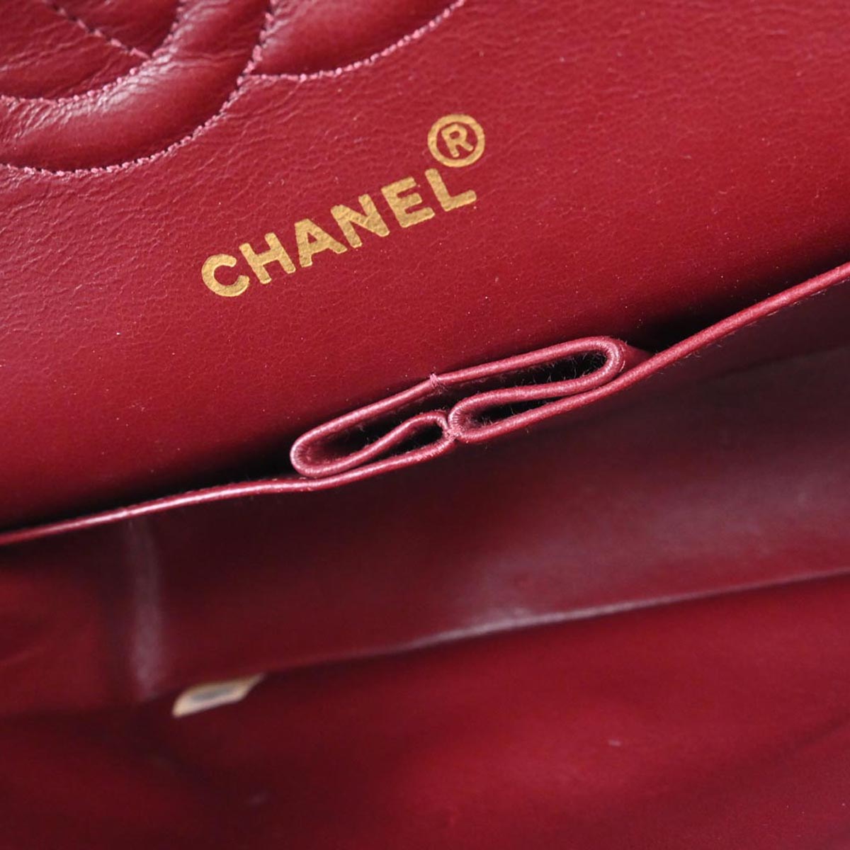 Chanel 1991-1994 Black Lambskin Medium Classic Double Flap Shoulder Bag