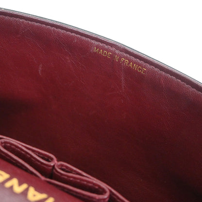 Chanel Black Lambskin Small Classic Double Flap Shoulder Bag