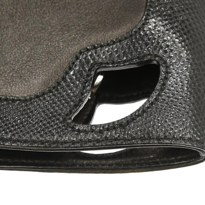 Cartier * Dark Brown Lizard Marcello Handbag