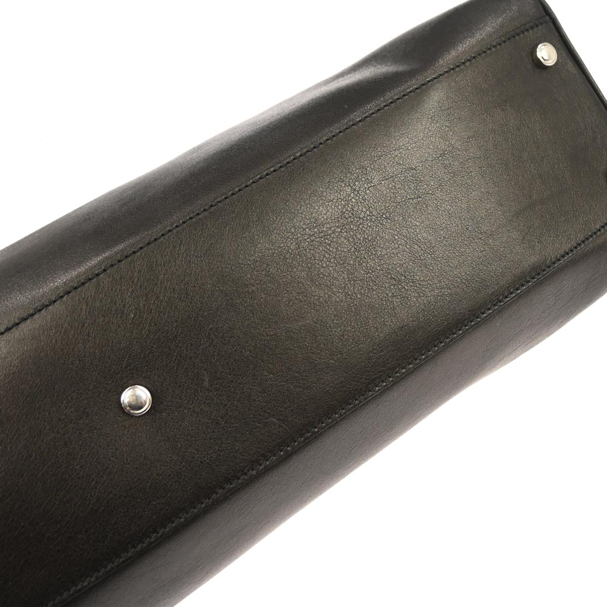 Cartier * Dark Brown Lizard Marcello Handbag