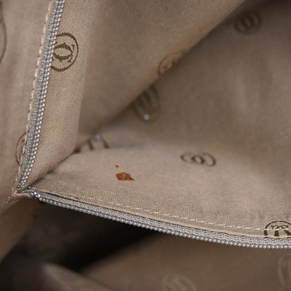 Cartier * Dark Brown Lizard Marcello Handbag