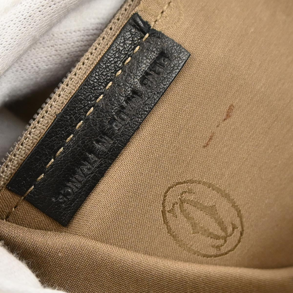 Cartier * Dark Brown Lizard Marcello Handbag