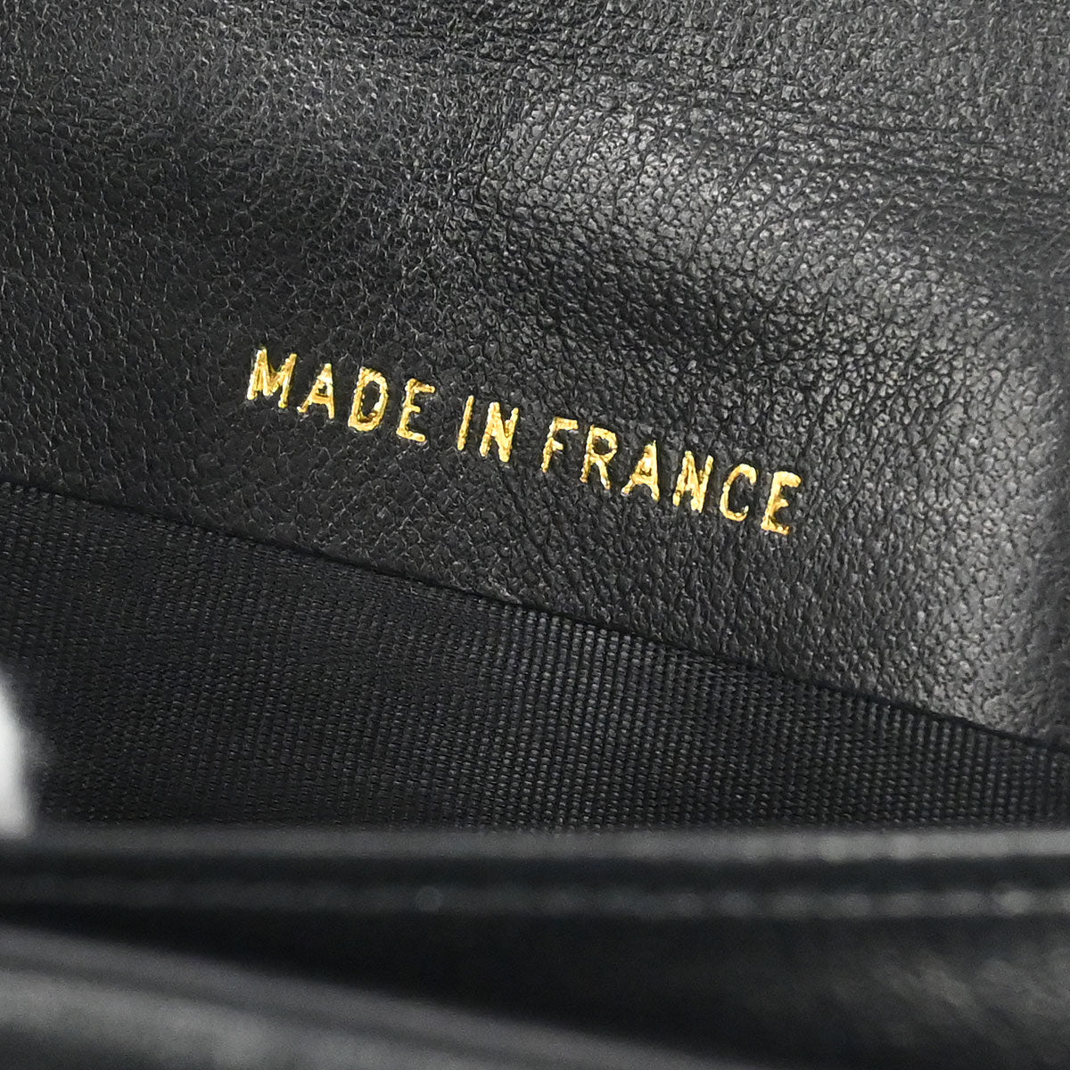 Chanel Black Lambskin Long Bifold Wallet