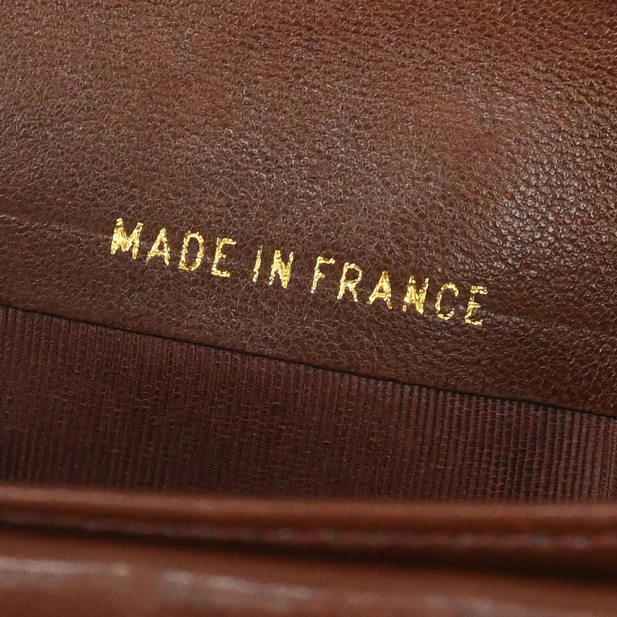 Chanel Brown Caviar Skin Long Bifold Wallet